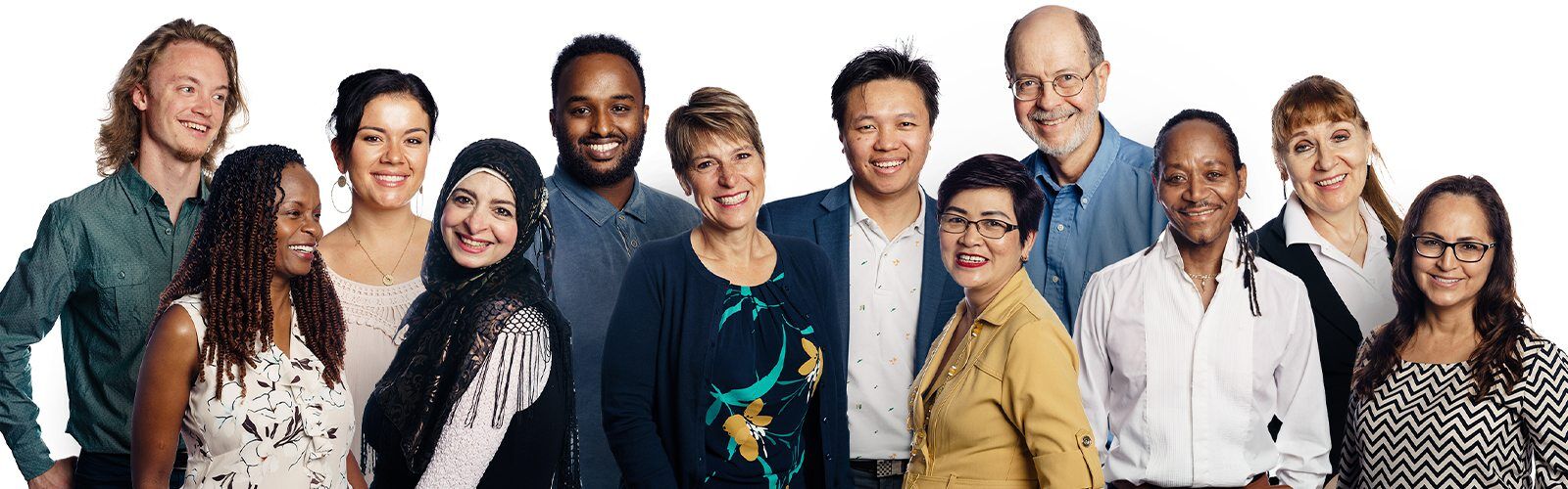 group portrait composite of Your Language Connection Multi-cultural staff